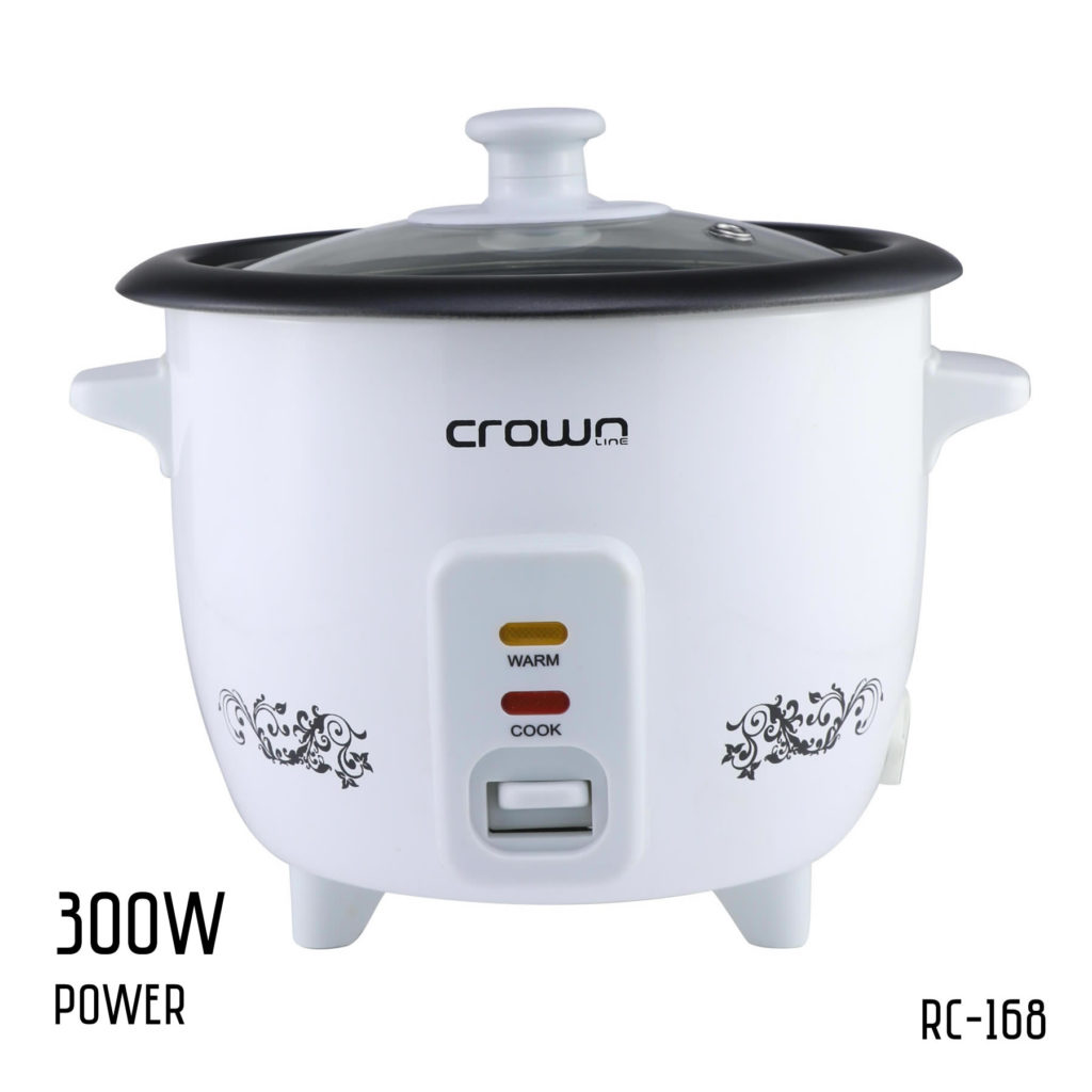 Crown Line Rice Cooker 0.6L RC168 Crownline