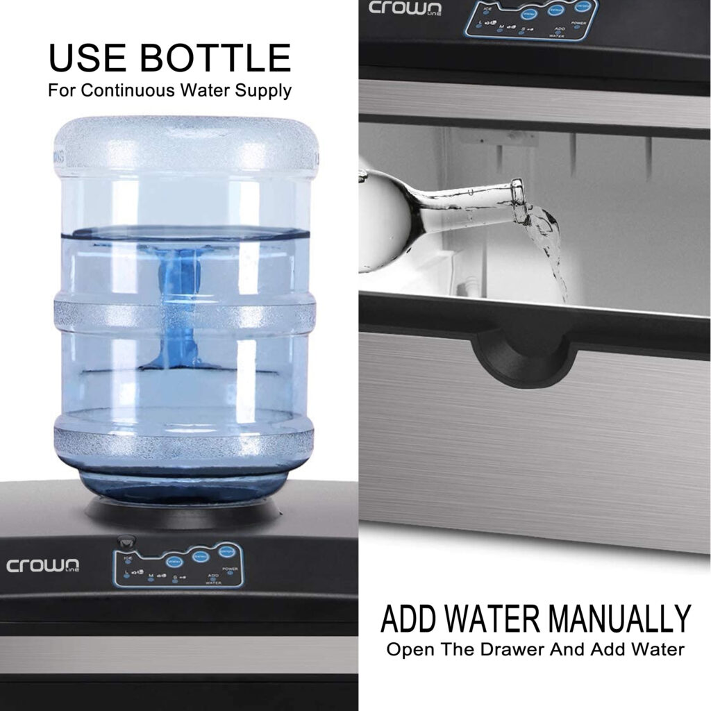 Crownline Table Top Water Dispenser with Ice Maker WD267 [Discontinued