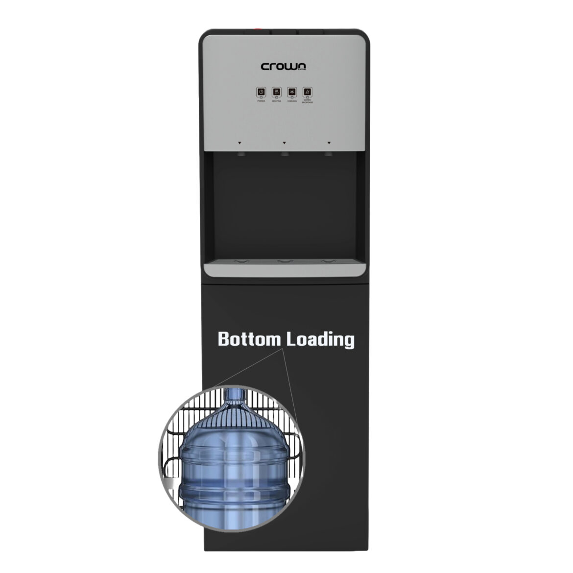 Crownline Bottom Loading Water Dispenser WD406 Crownline